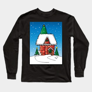 Christmas House Long Sleeve T-Shirt